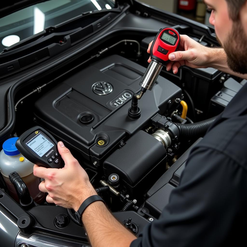 VW Jetta TDI Boost Leak Test