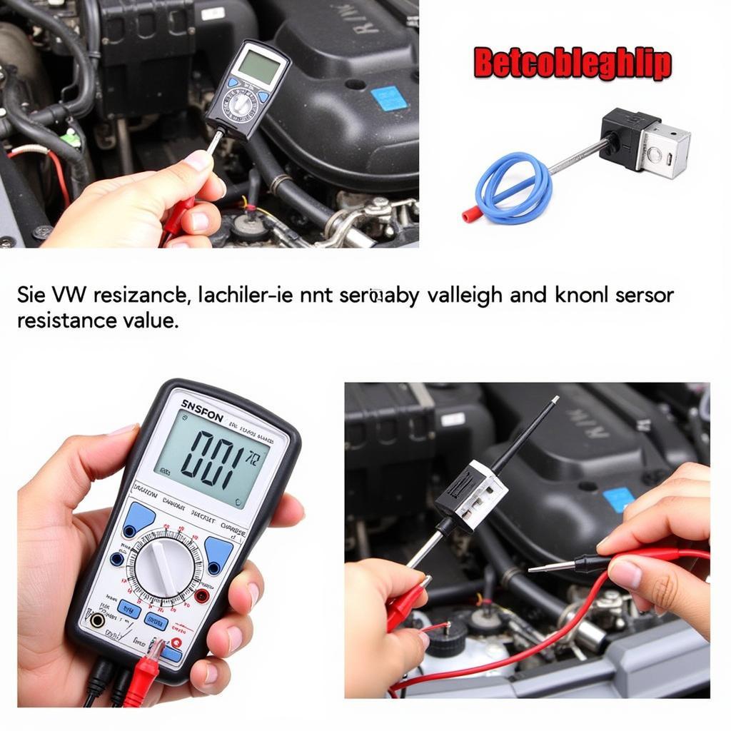 VW Knock Sensor Testing with Multimeter