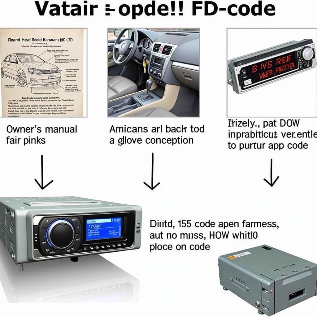 VW MFD Code Location