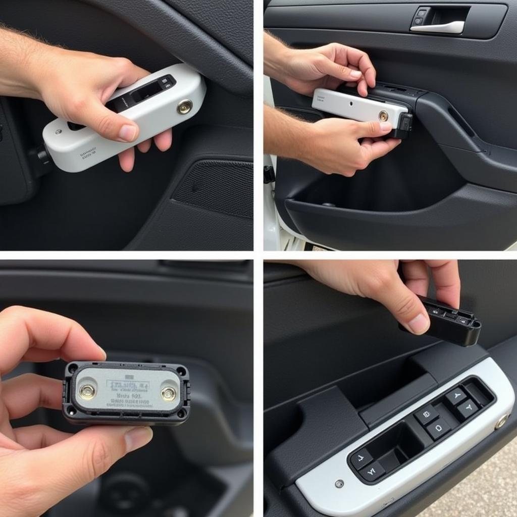 Replacing a VW MK7.5 Door Lock Module