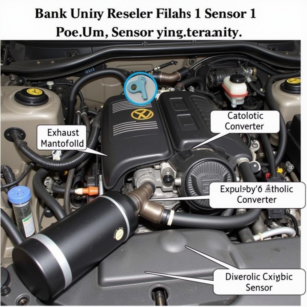 VW P0036 Engine Code: Oxygen Sensor Location