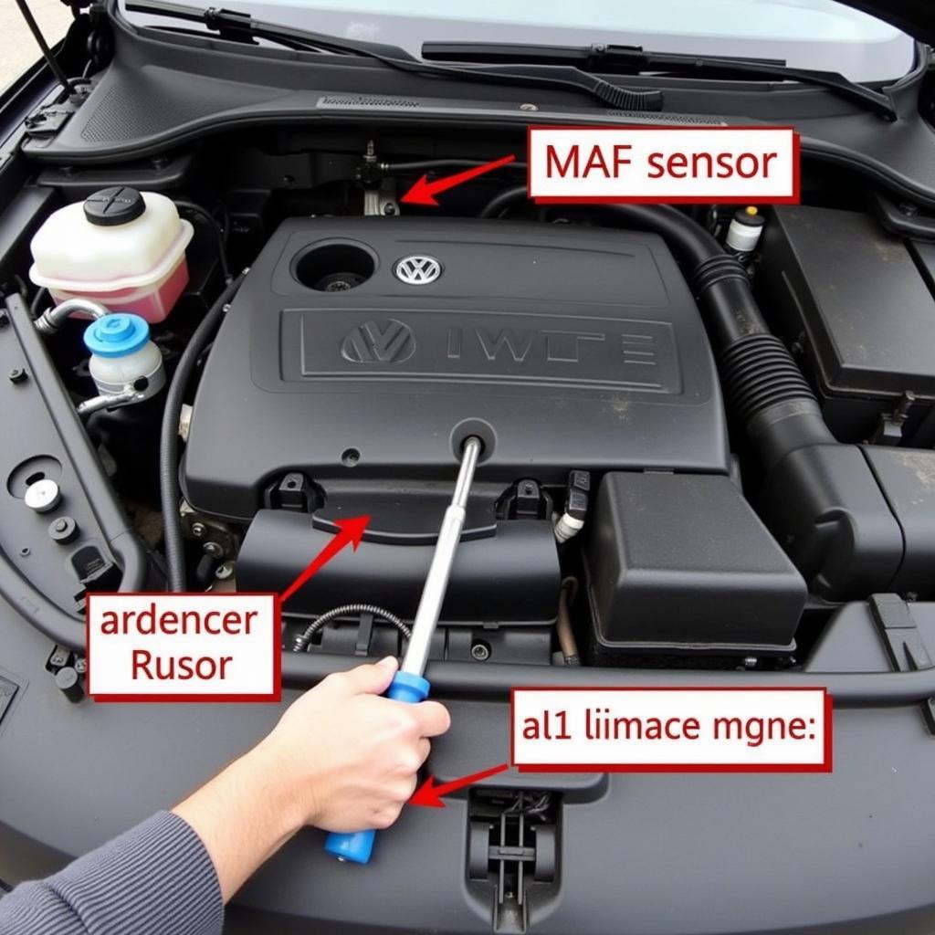 VW P0101 MAF Sensor Location