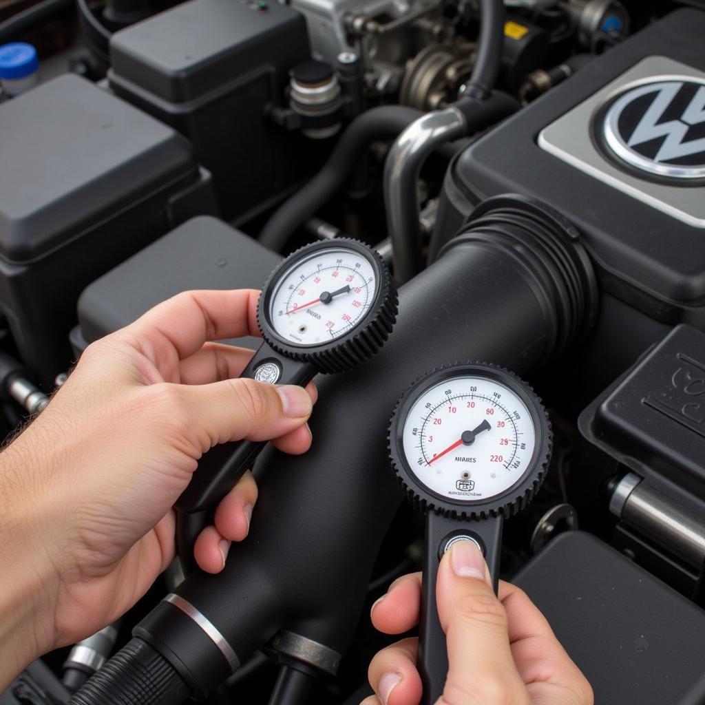 VW P12A2 Fuel Pressure Test