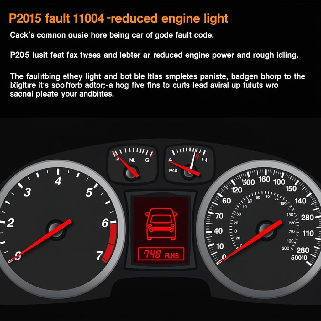 VW P2015 Fault Code Symptoms