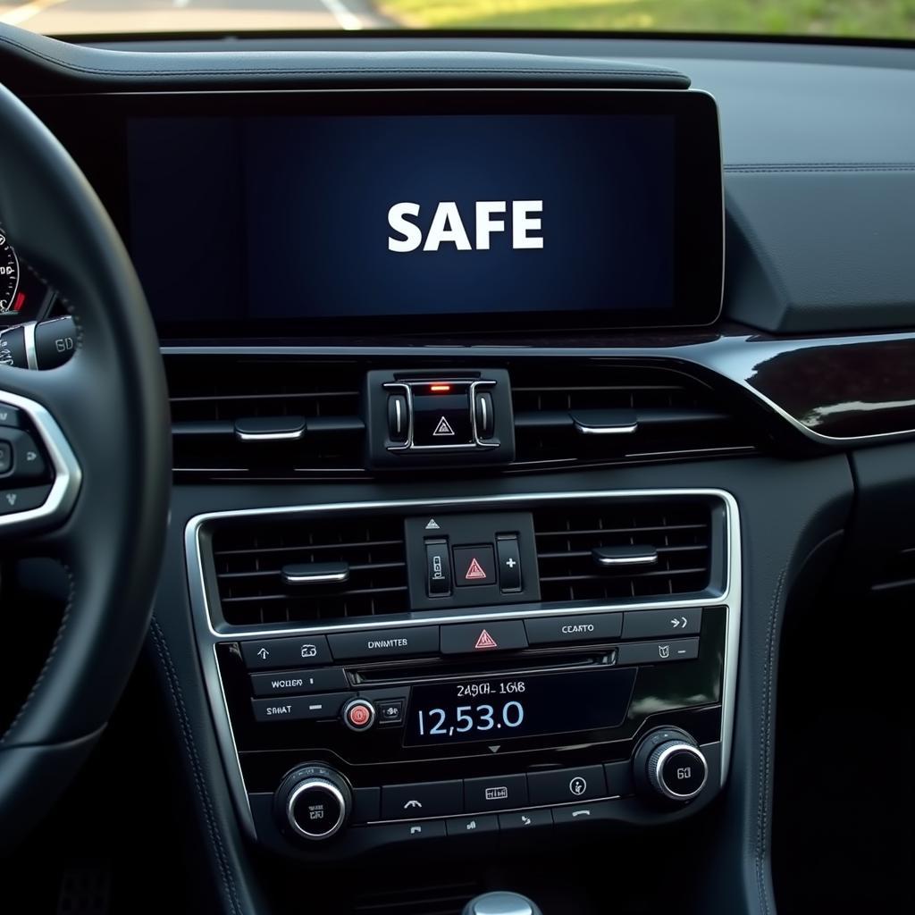 VW Passat B6 Radio Displaying "SAFE" Mode