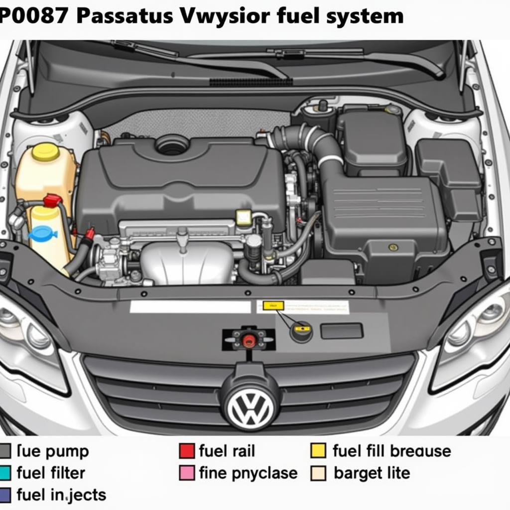 VW Passat P0087 Fuel System Components