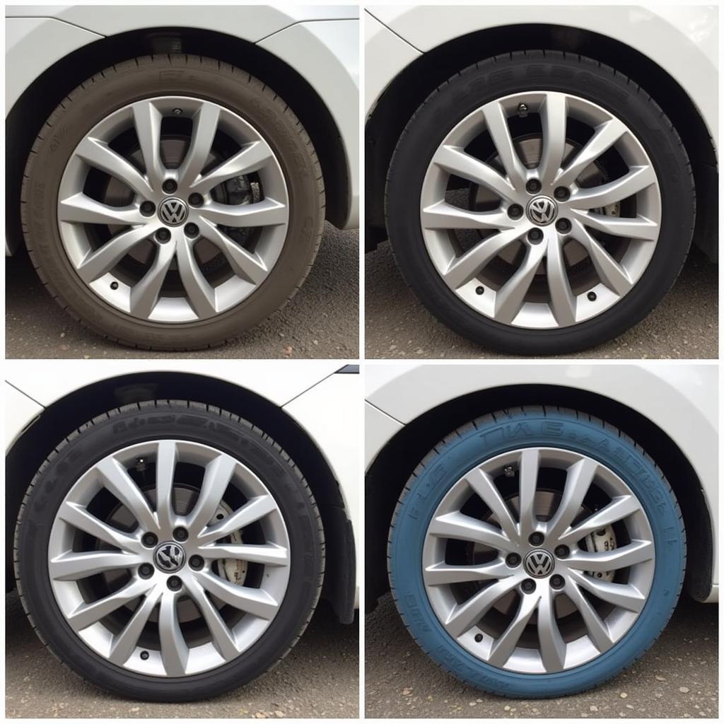 VW Polo Alloy Wheel Refinishing Process