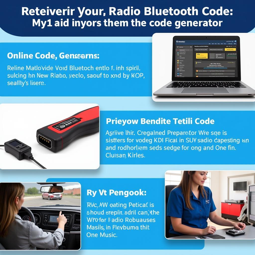 VW Radio Bluetooth Code Retrieval Methods