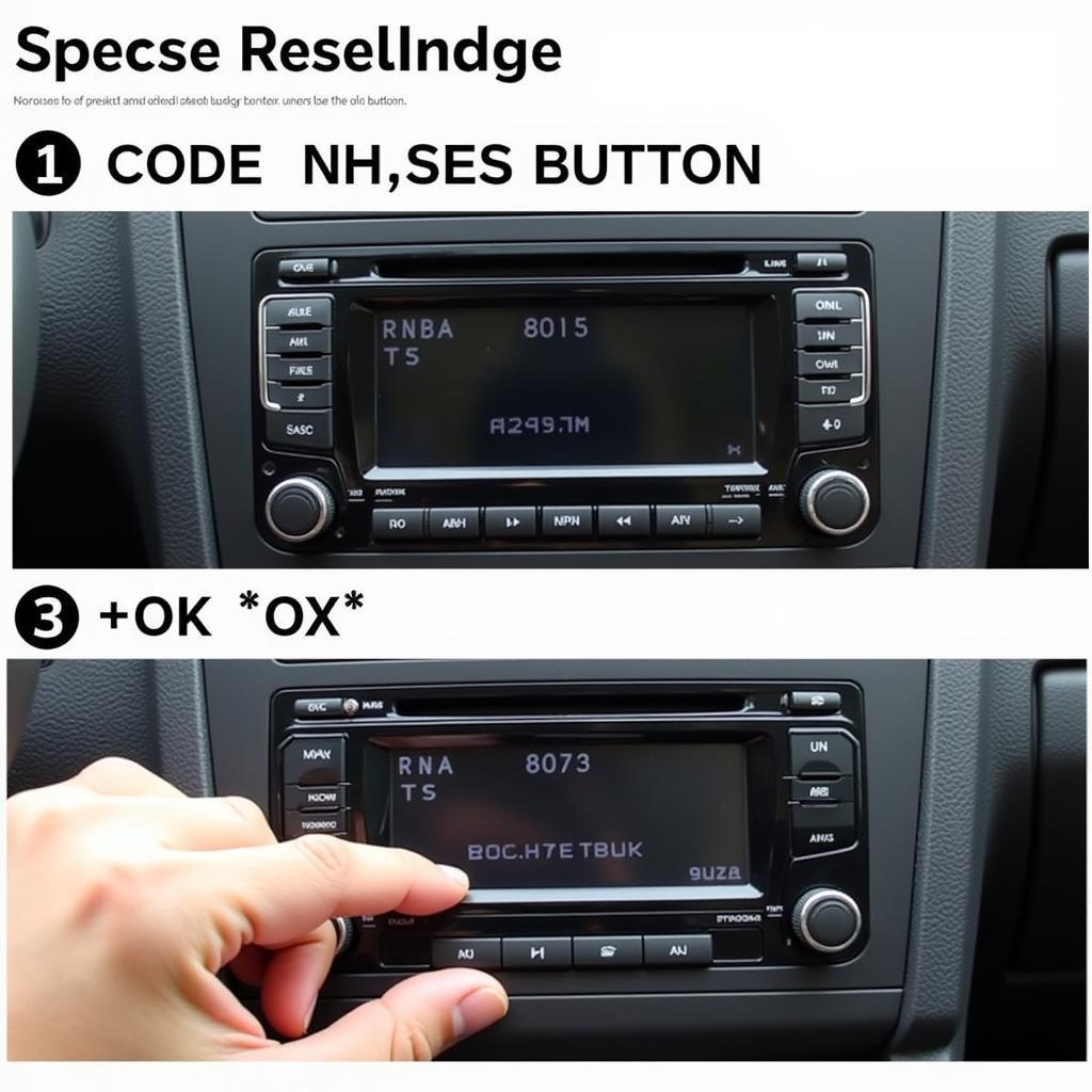 Entering the VW Radio Code