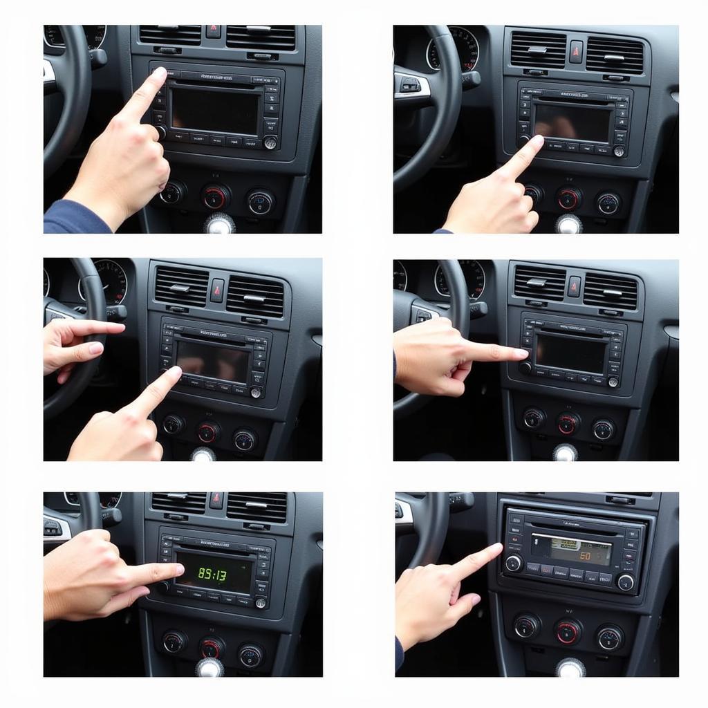 VW Radio Code Entry Process