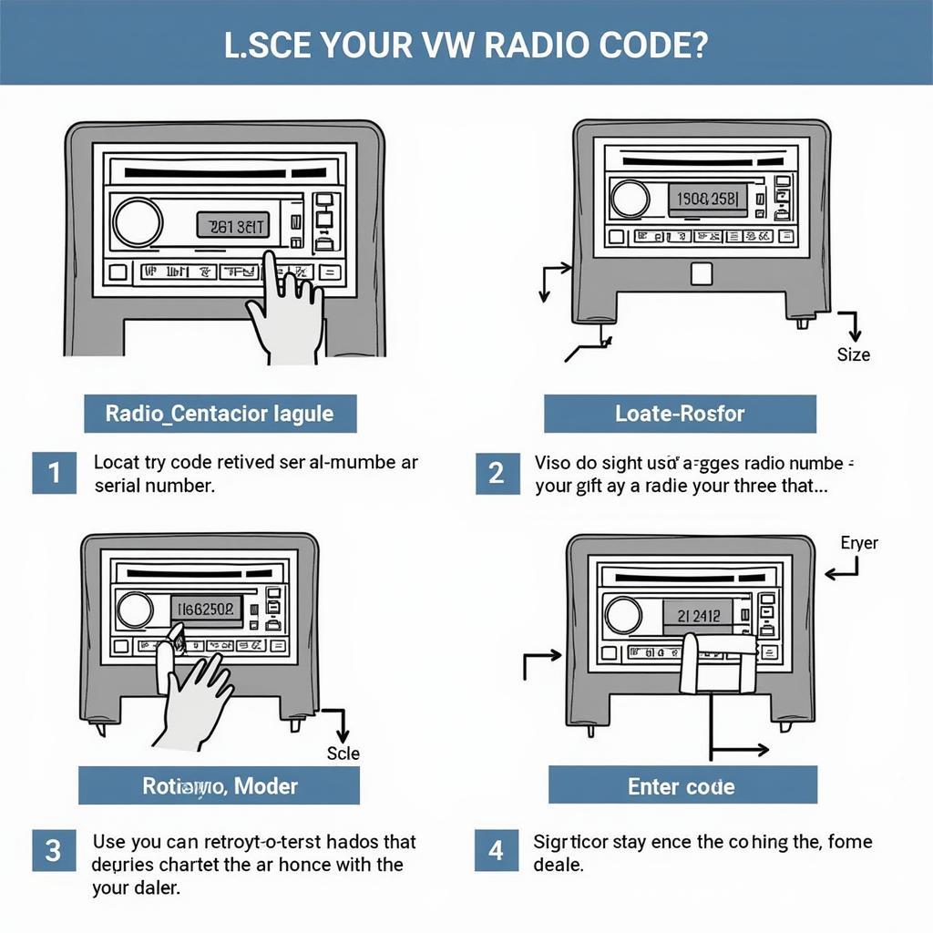 VW Radio Code Reset Process