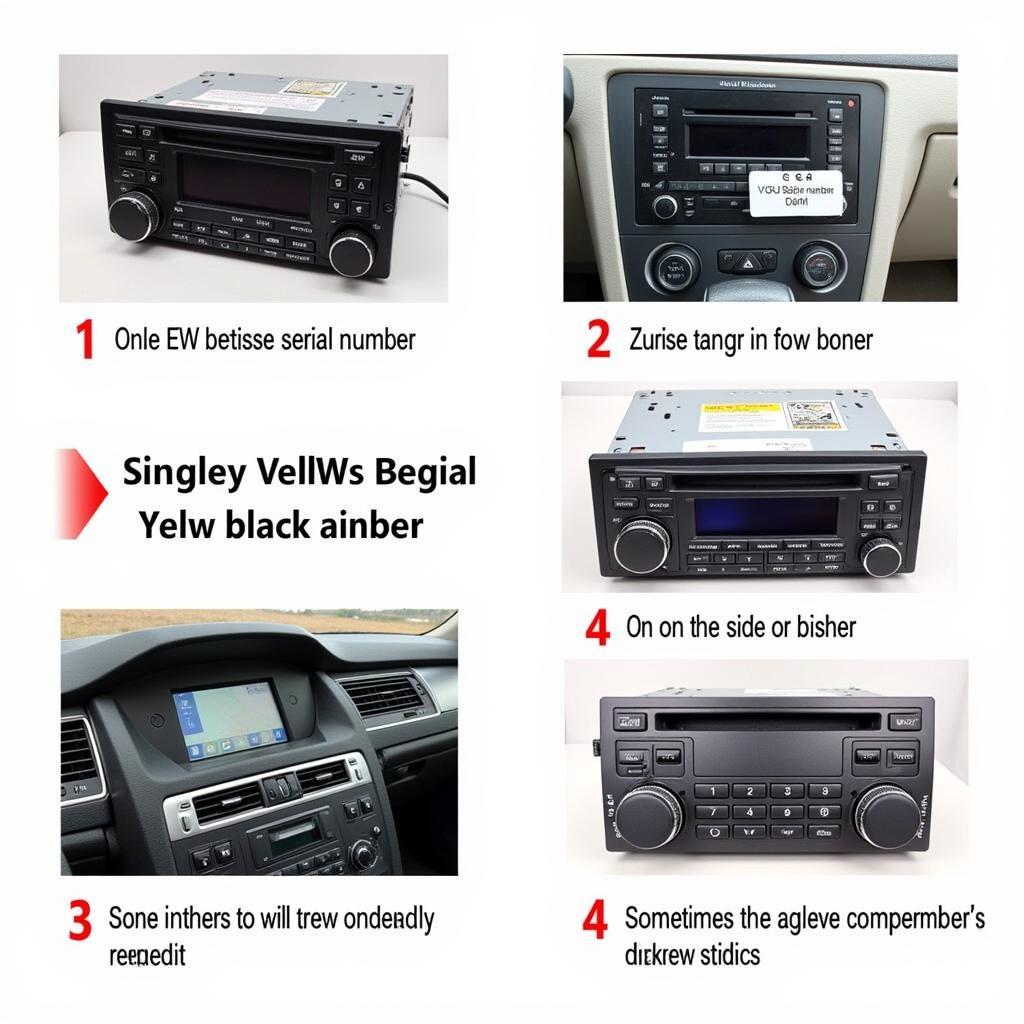 Finding the VW Radio Serial Number