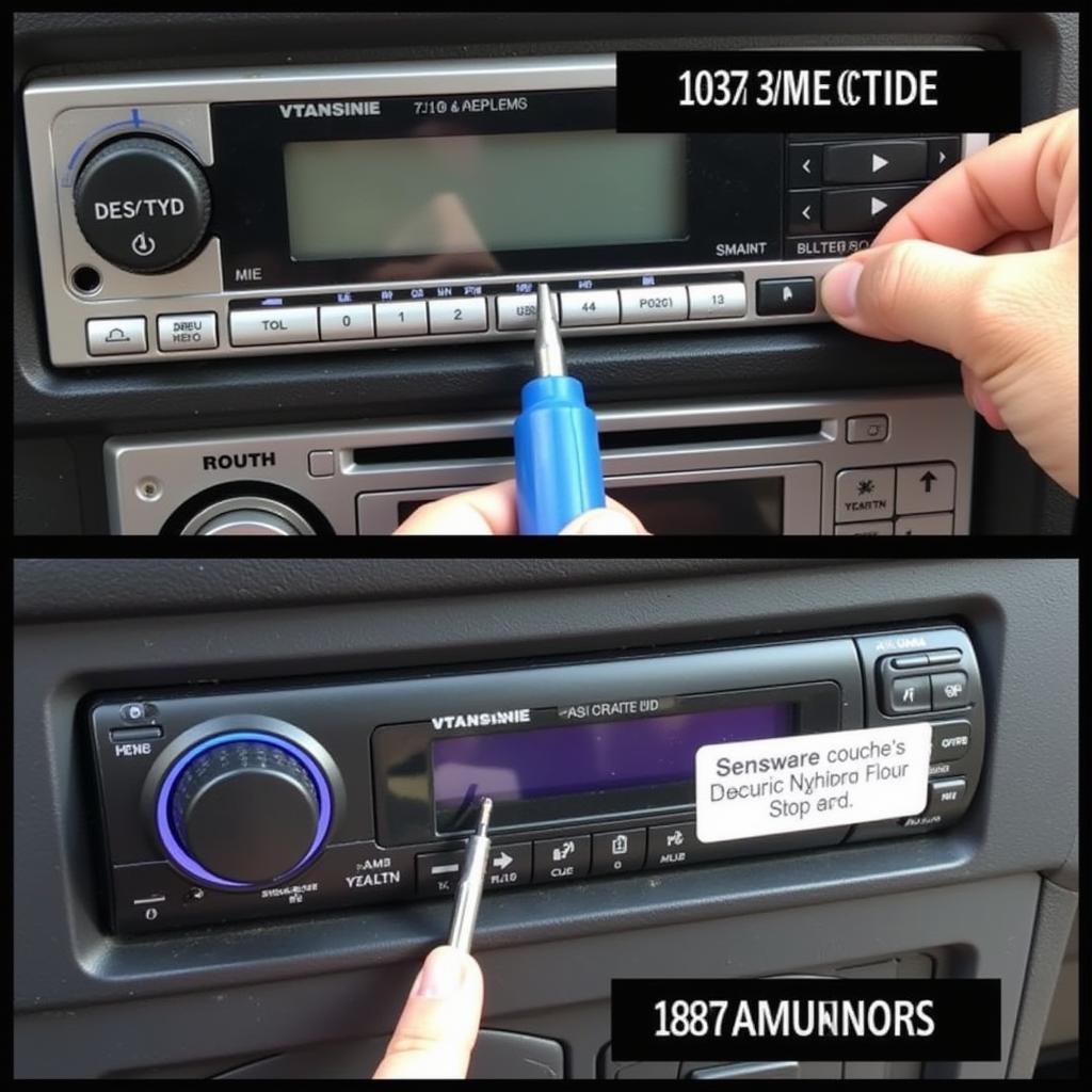 VW Radio Serial Number Location