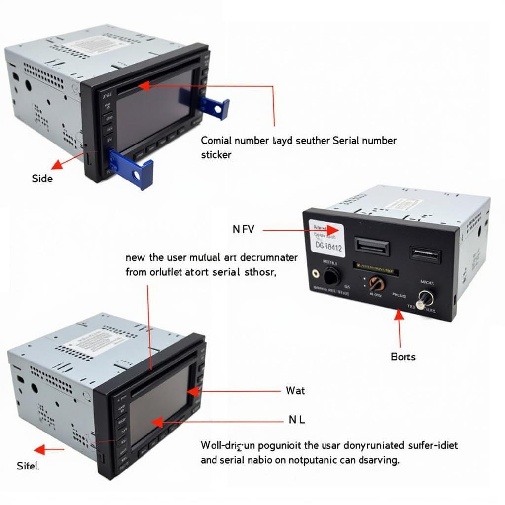 Finding the VW RCD 200 Serial Number