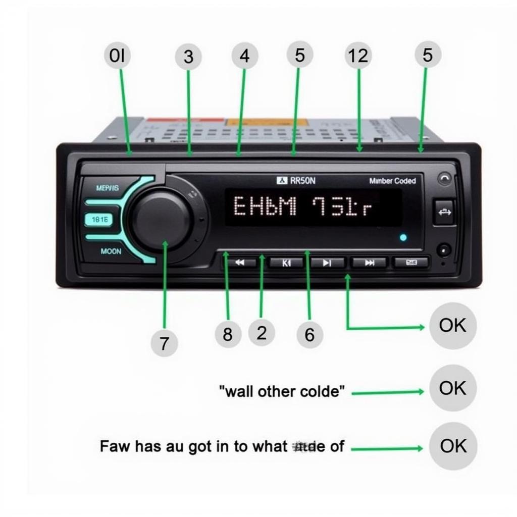 VW RNS510 Radio Code Entry