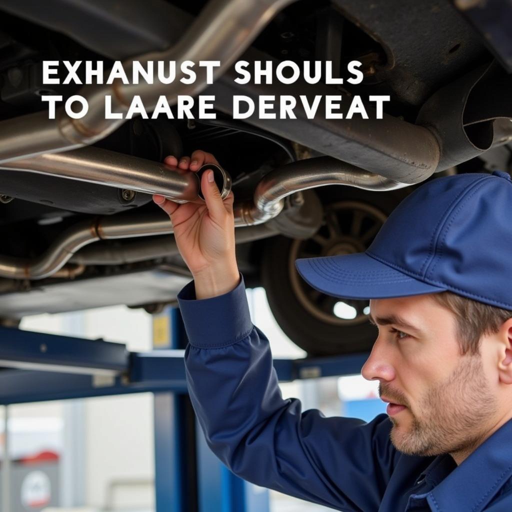 VW Sharan Exhaust System Inspection