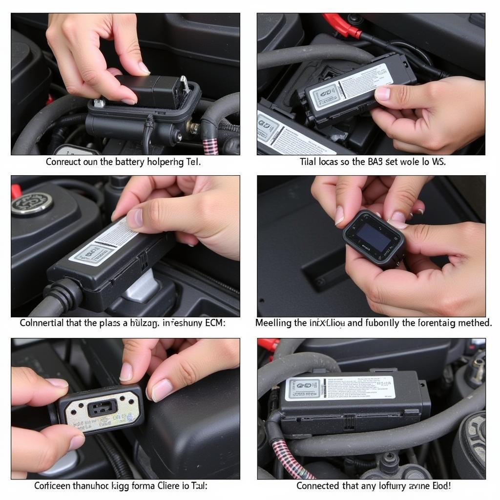 Replacing the Engine Control Module (ECM) in a VW T4