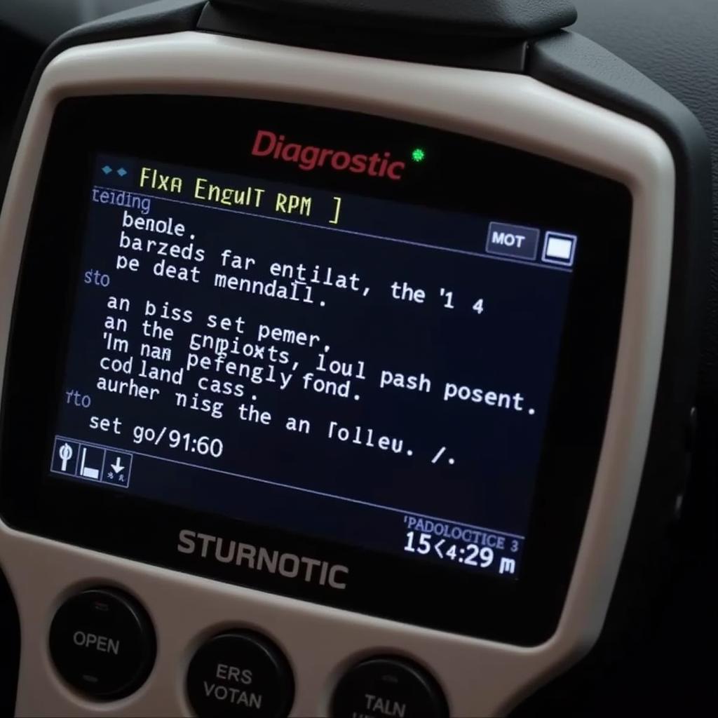 VW T5 Fault Code Reader Display