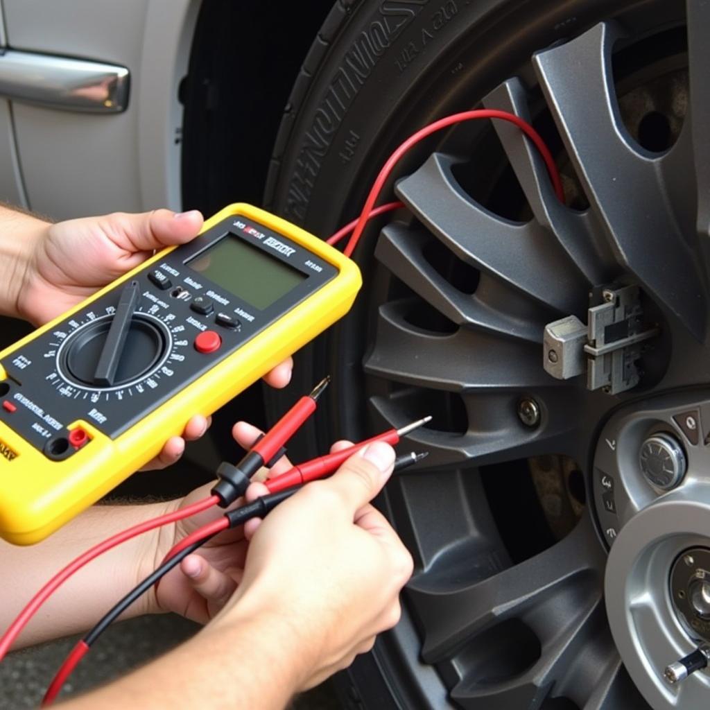 Testing a VW TDI Speed Sensor with a Multimeter