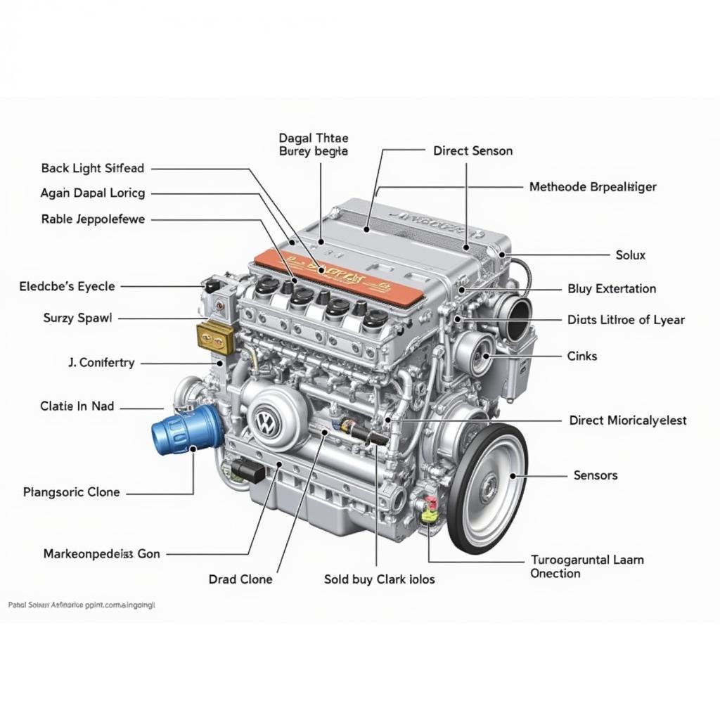 VW Teramont CZEA Engine Overview