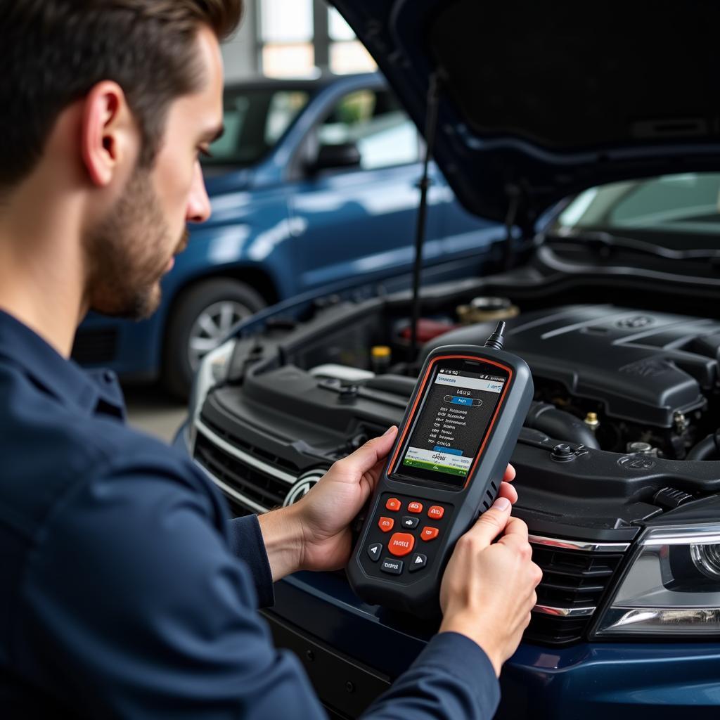 Mechanic Diagnosing P0455 Code on a VW Tiguan