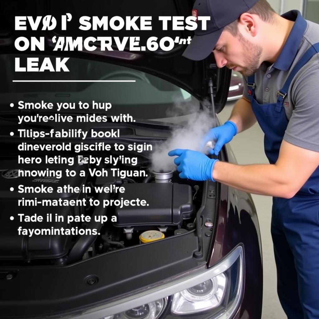 Performing a Smoke Test on a VW Tiguan EVAP System