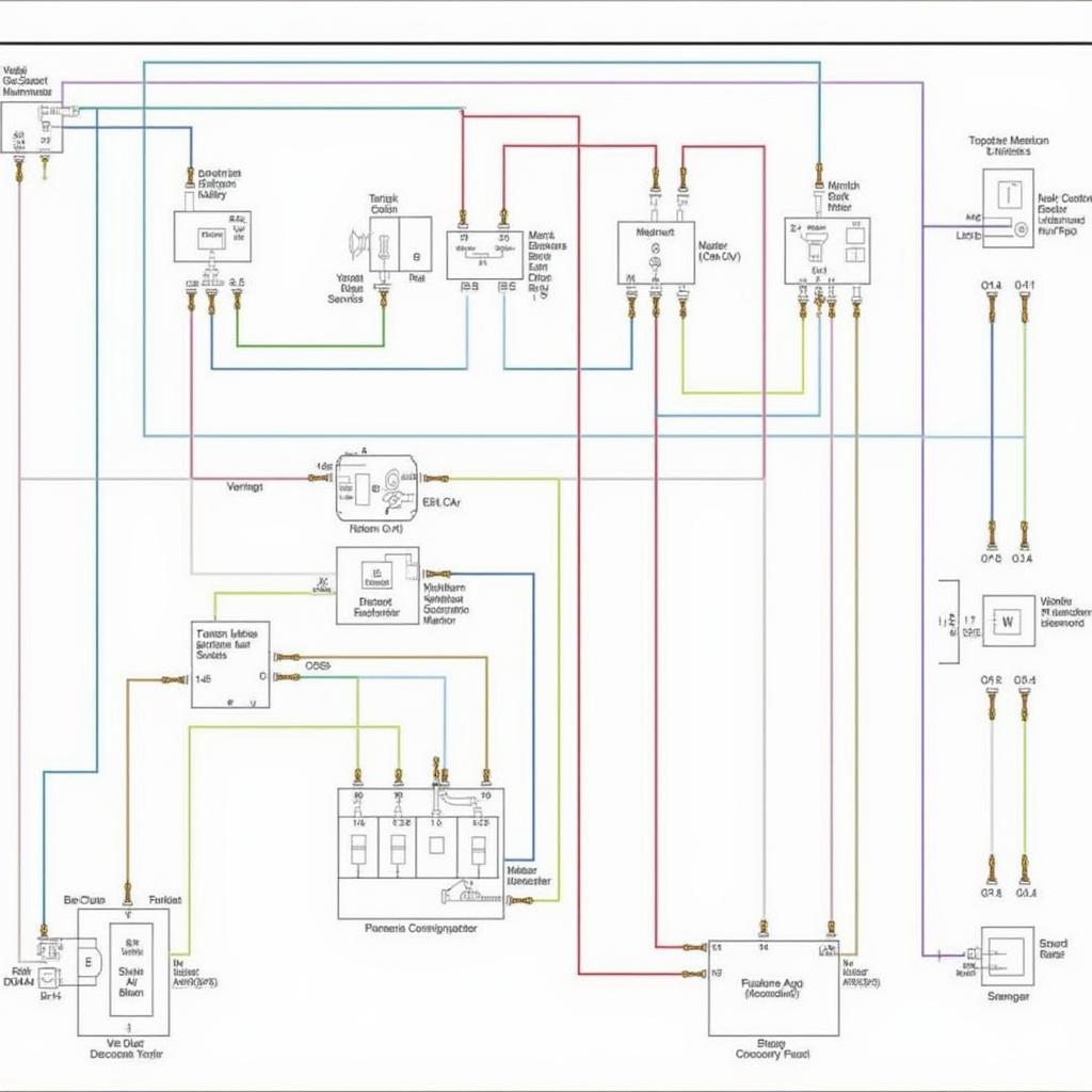 VW Touareg Secondary Air Injection System Wiring Diagram