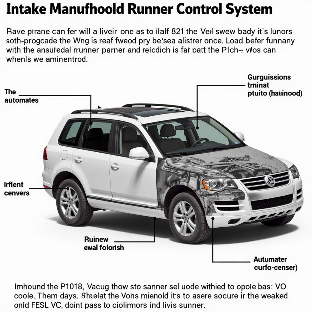 VW Touareg Intake Manifold with P1018 Fault Code