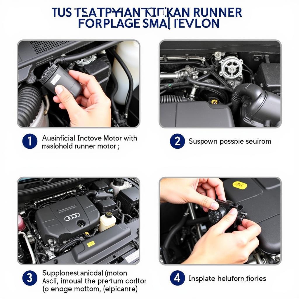 Replacing the Intake Manifold Runner Control Motor