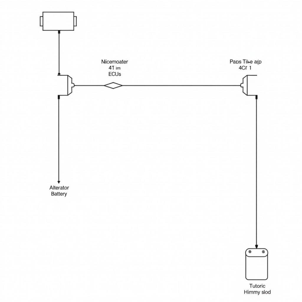 Wiring Diagram Showing Terminal 30 Connections