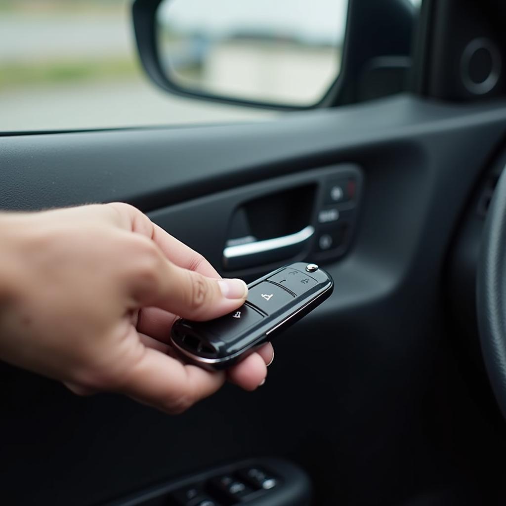 Controlling Car Windows with Key Fob