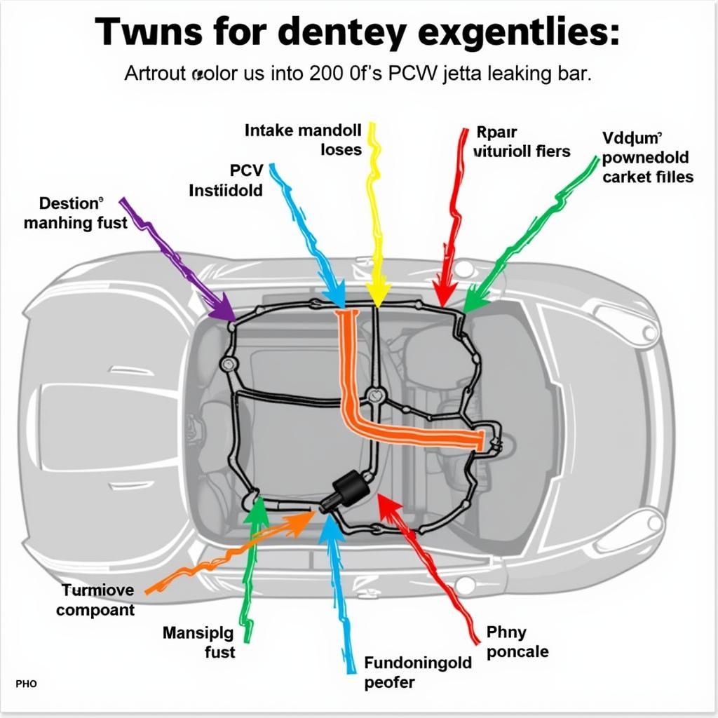 2003 VW Jetta OBD2 Code P0171 Vacuum Leak Diagram