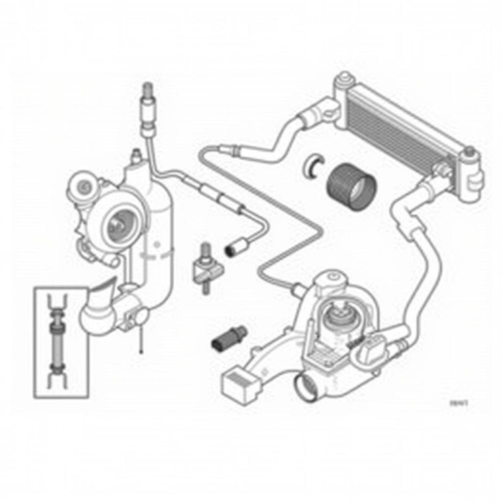 2006 Audi A4 Turbocharger System Diagram