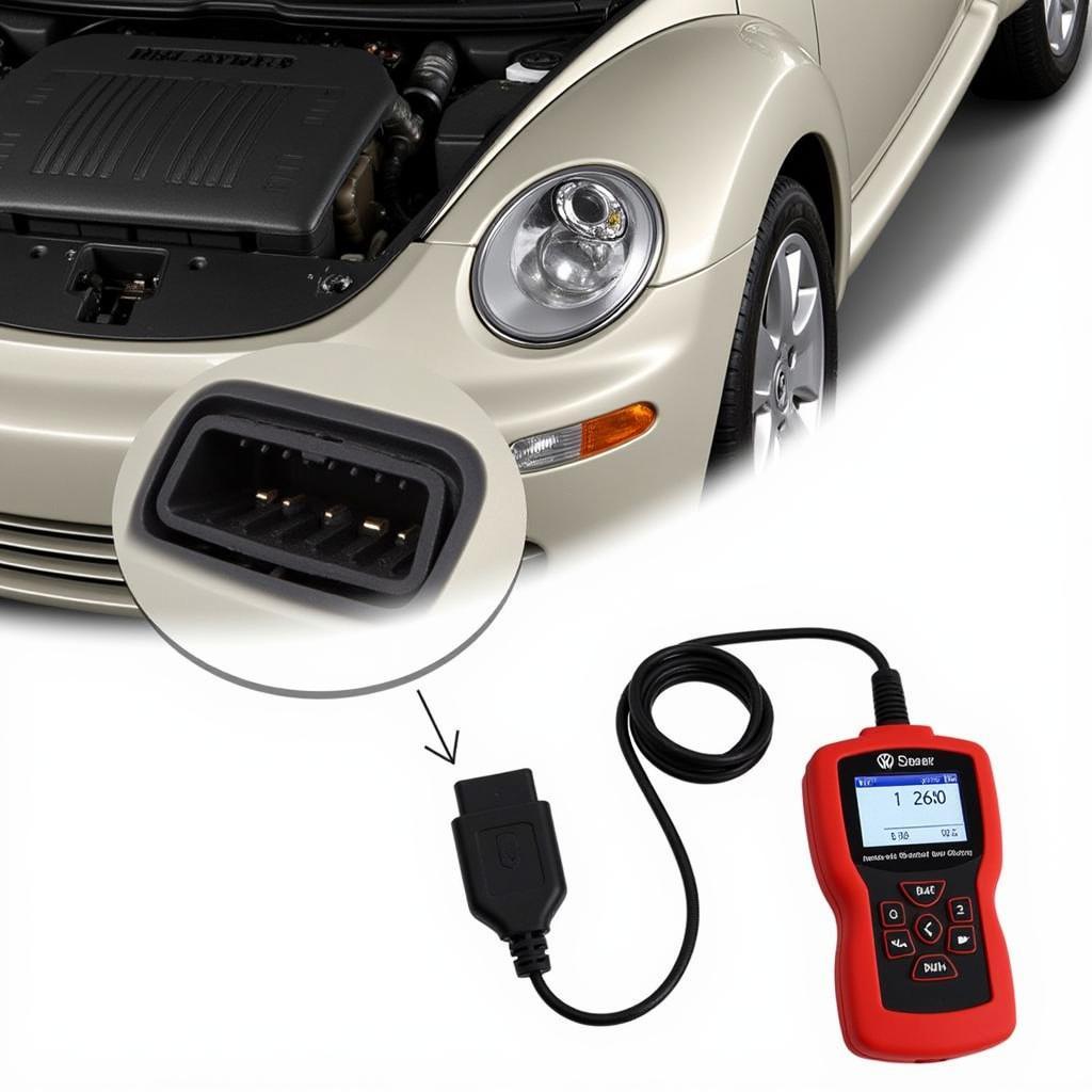 Connecting OBD2 Scanner to 2007 VW Beetle