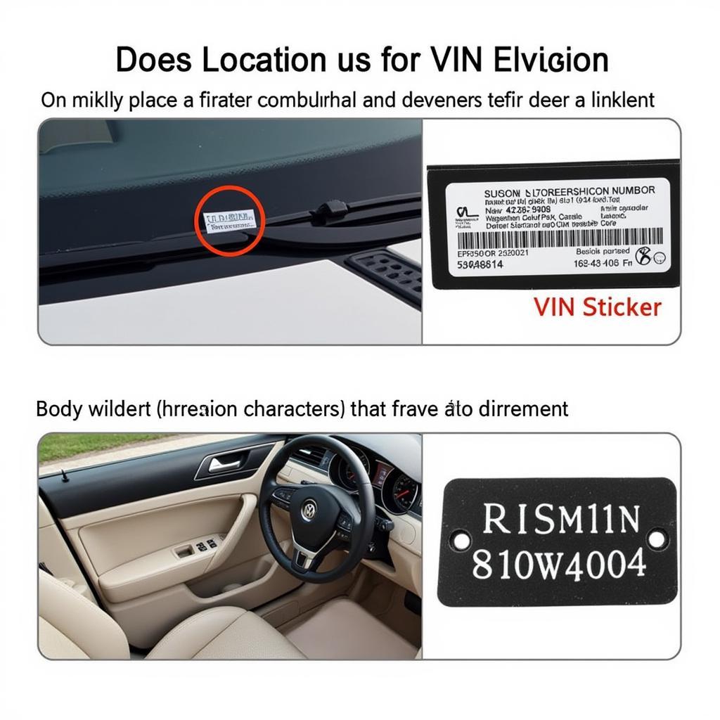 2015 VW Passat Body Code Location