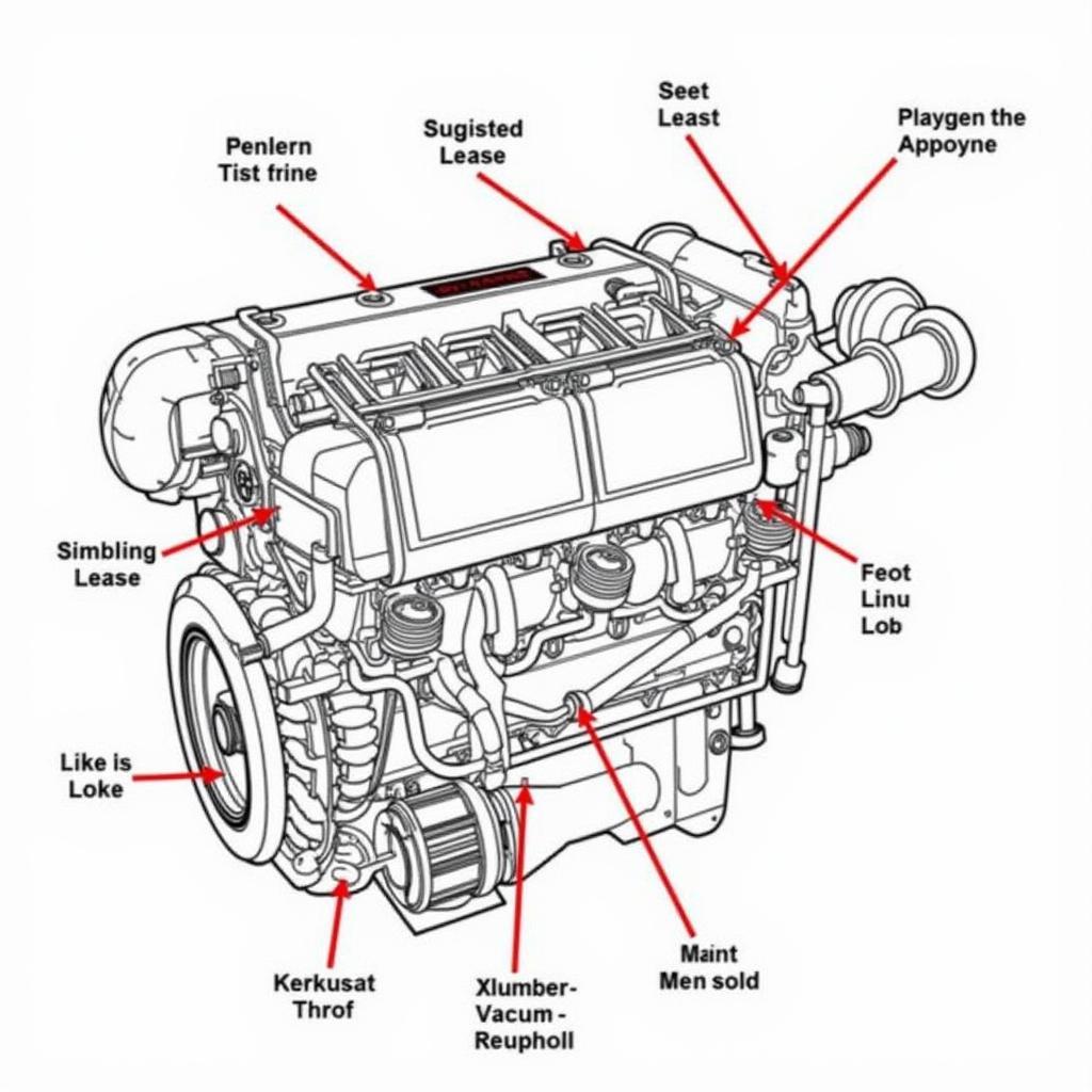 Audi 2.0 Engine Vacuum Leak Diagram