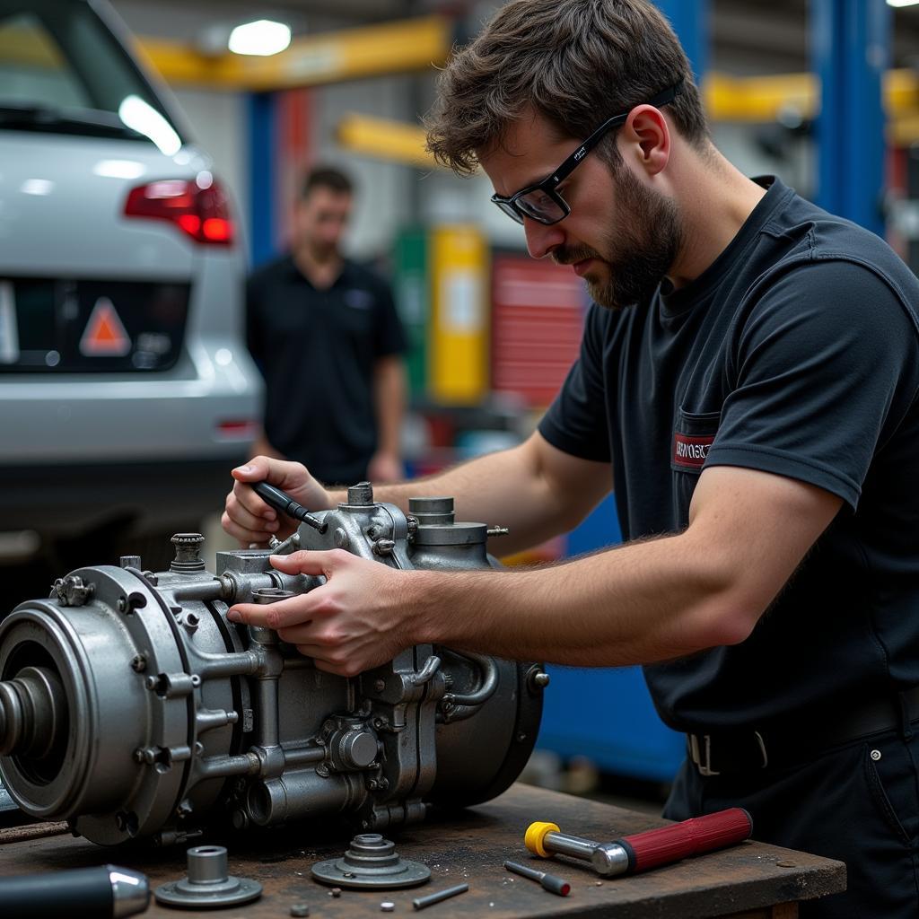 Audi 80 Gearbox Repair