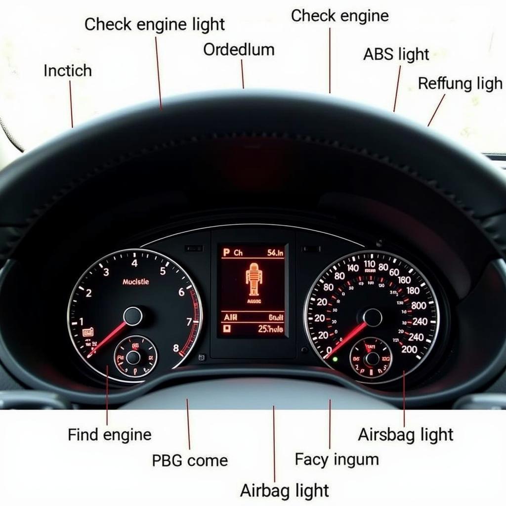 Audi A3 Dashboard Warning Lights