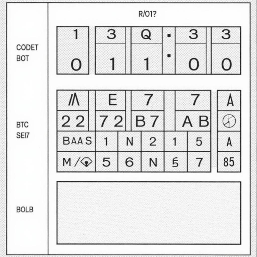 Audi A4 B6 2002 Radio Code Card