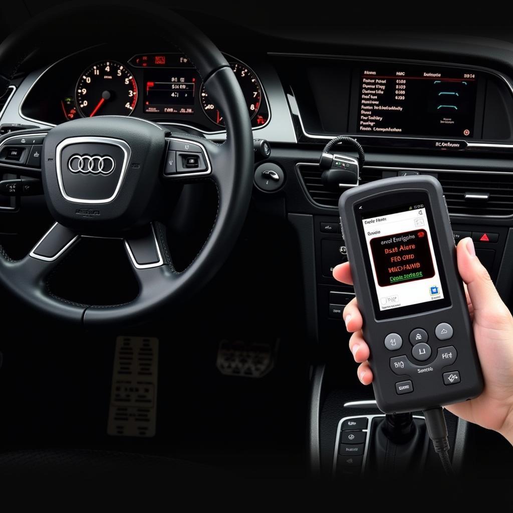 Using an OBD-II Code Reader on an Audi A4 B7 2.0TFSI