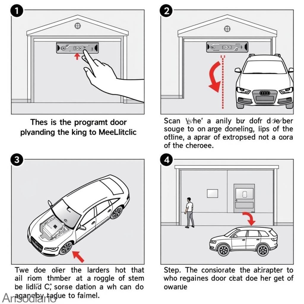 Audi A4 HomeLink Programming