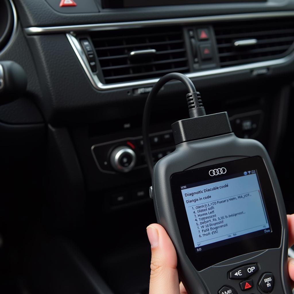 Connecting an OBD-II Scanner to an Audi A6