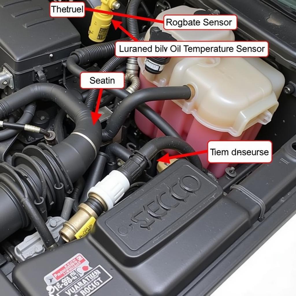 Audi B8 Oil Temperature Sensor Location