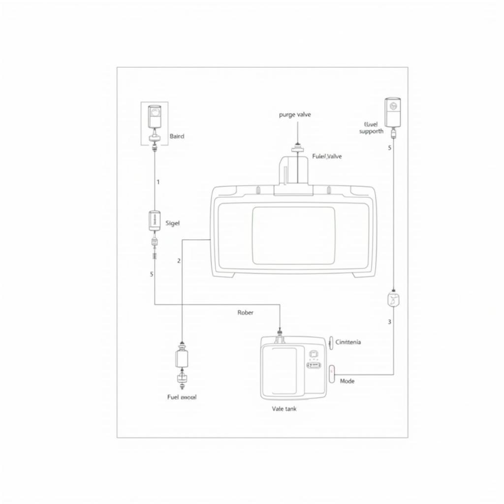 Audi P0441 EVAP System Diagram