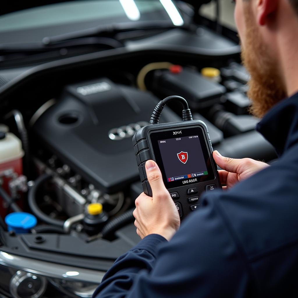 Diagnosing Audi P1296