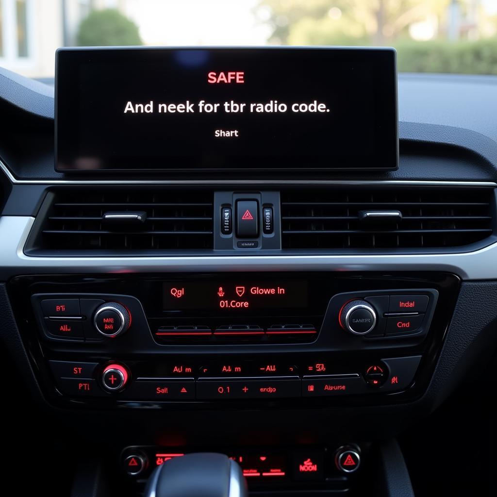 Audi Radio Code Security