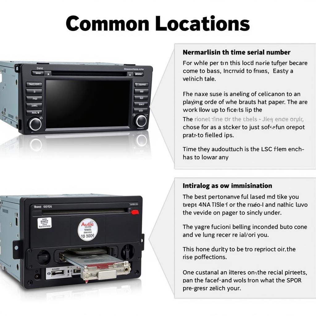 Audi Radio Serial Number Location