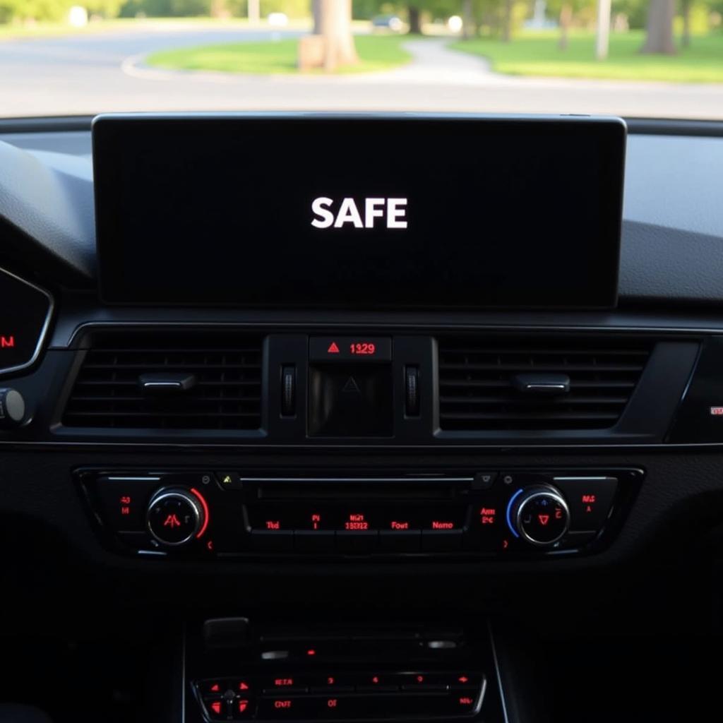 Audi RNS-E Radio in SAFE Mode