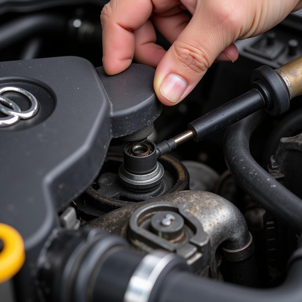 Replacing Spark Plugs on B6 Audi A4 1.8T Quattro