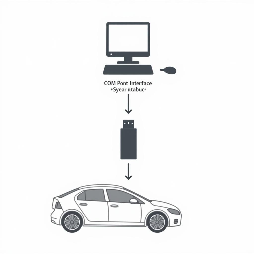 COM Port Diagram for VCDS